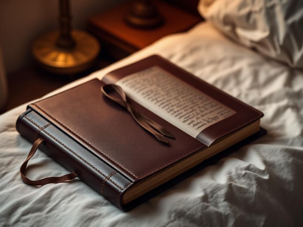 persoonlijk dagboek met hardcover omslag