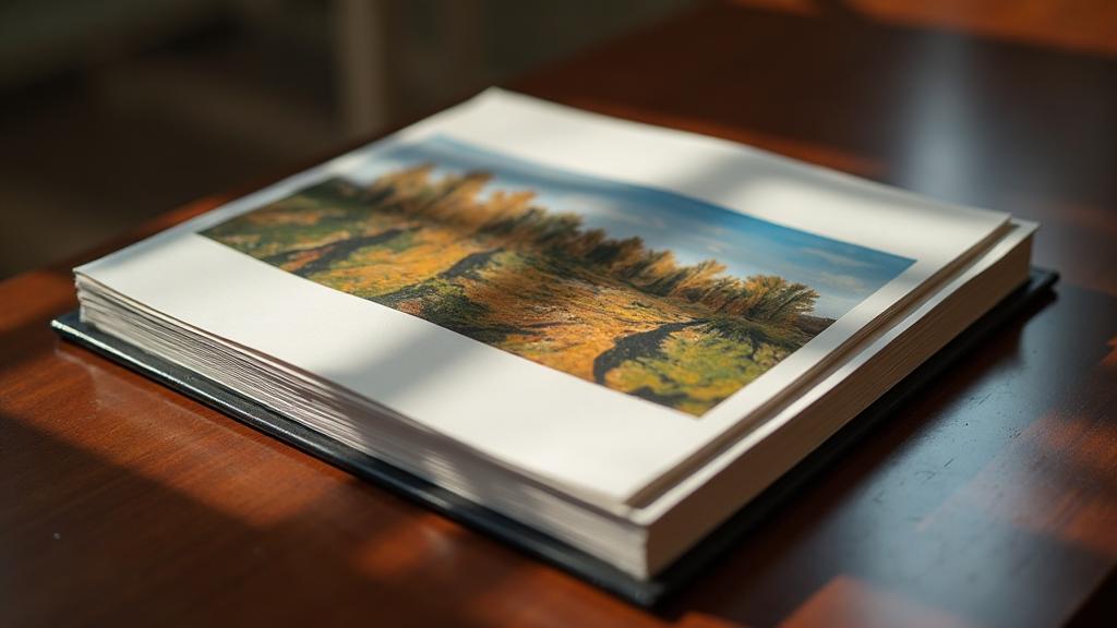 luxury art book with paintings and illustrations